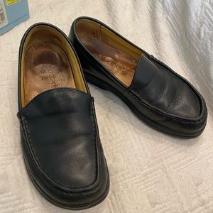 Birkinstock Footprints black leather loafers 39